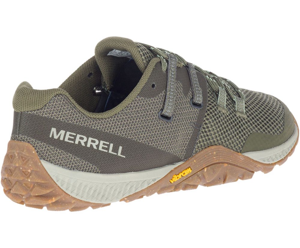 Merrell Sneakers Dame - Trail Glove 6 - Olivengrøn - STR940876